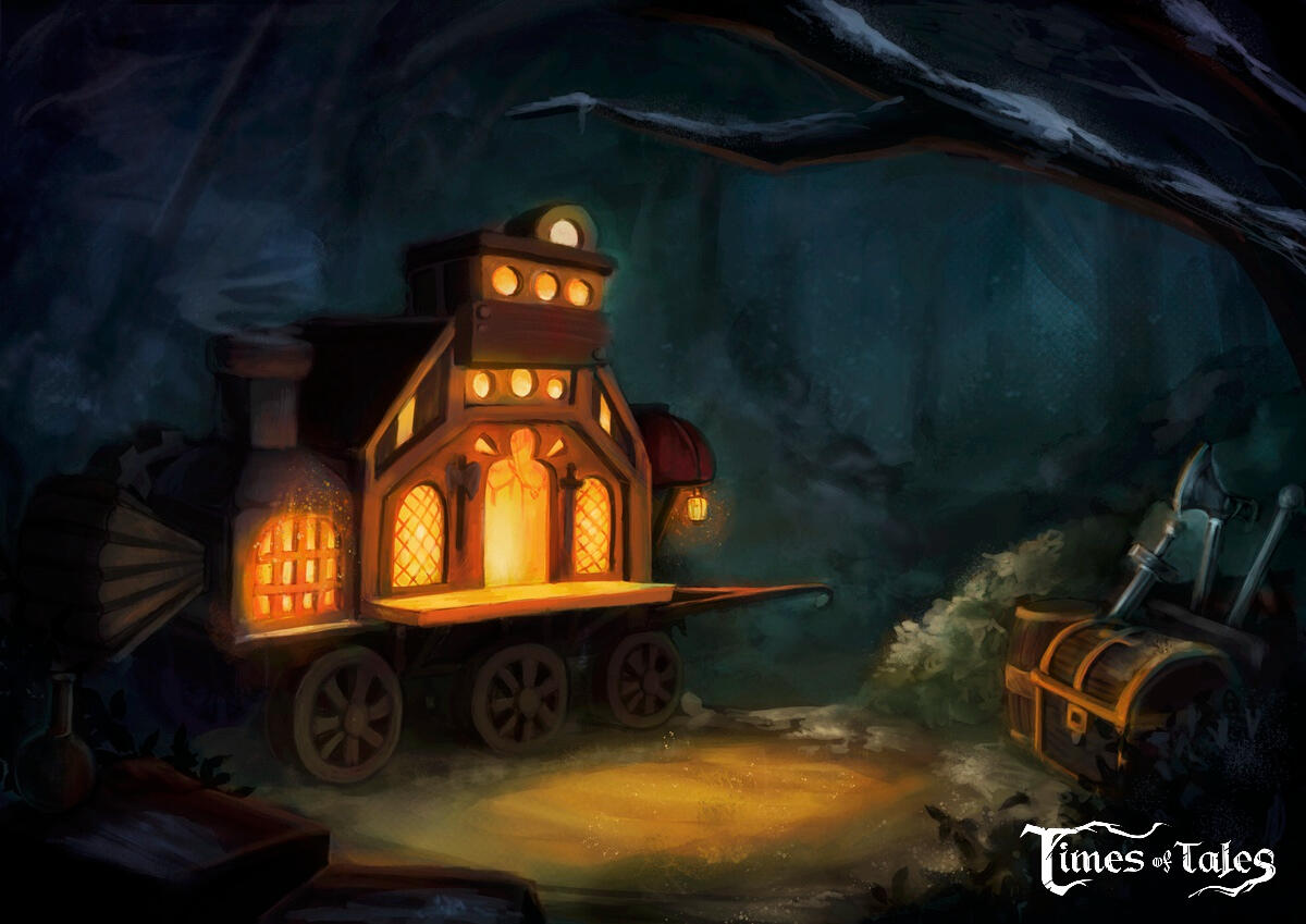 Forge Enviroment- Times of Tales Concept Art