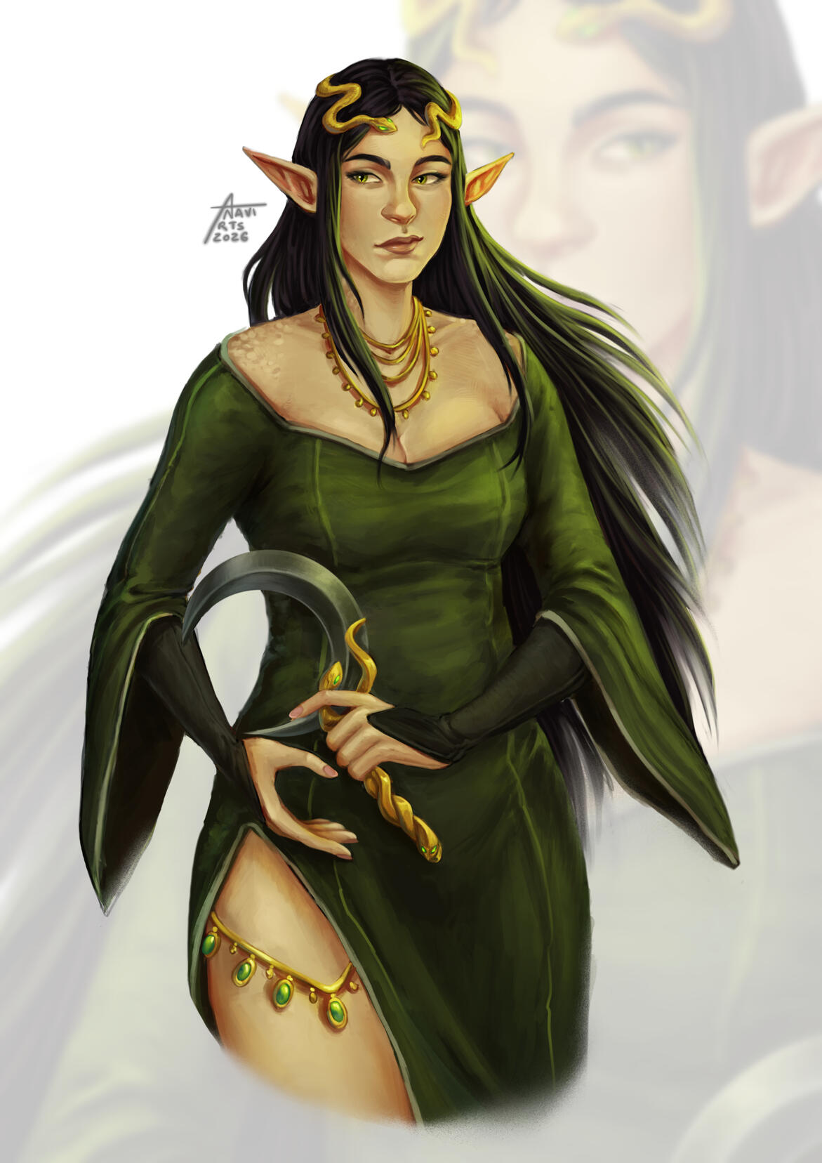 Senara- Fantasy Character Commission